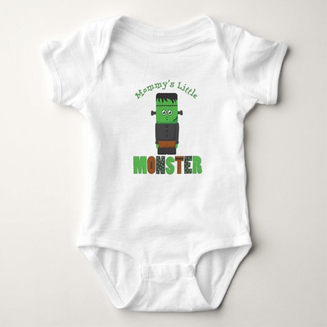 Mummy's Little Monster Halloween Shirt (Front)