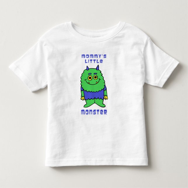 Mummy's Little Monster Toddler T-Shirt (Front)