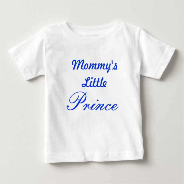 Mummy's Little Prince Baby T-Shirt (Front)