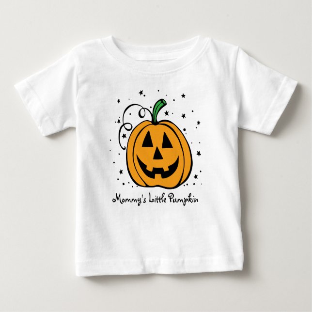 Mummy's Little Pumpkin Infant Tee (Front)