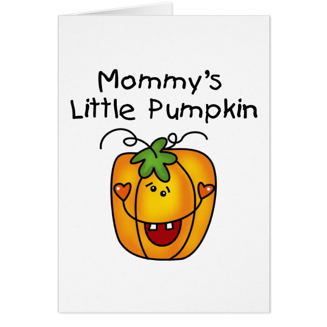 Mummy's Little Pumpkin T-shirts and Gifts (Front)