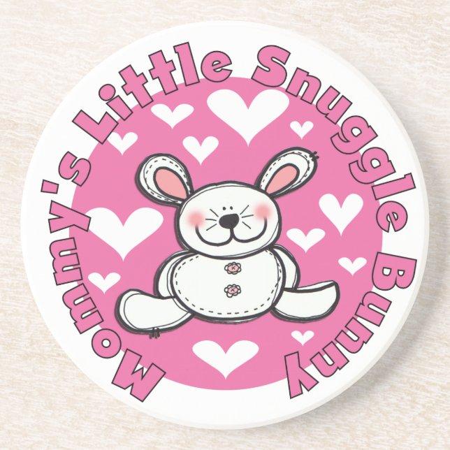 Mummy's Little Snuggle Bunny Coaster (Front)