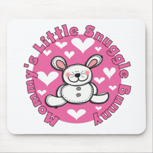 Mummy's Little Snuggle Bunny Mouse Pad