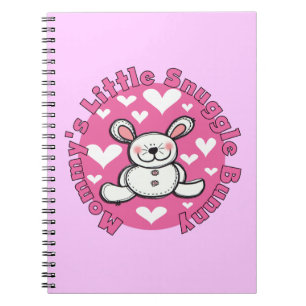 Mummy's Little Snuggle Bunny Spiral Notebook