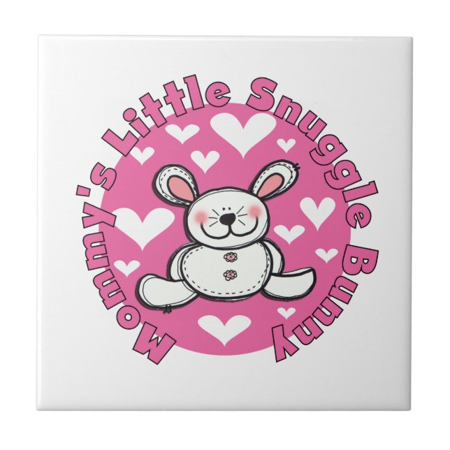 Mummy's Little Snuggle Bunny Tile (Front)