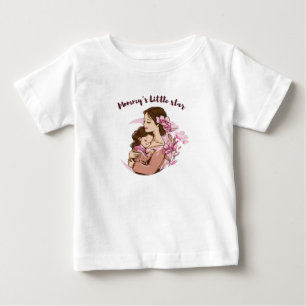Mummy's Little Star Baby T-Shirt