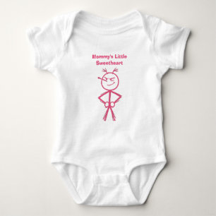 Mummy's Little Sweetheart Baby Bodysuit
