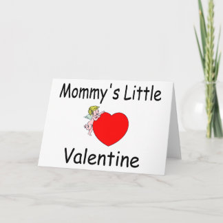 Mummy's Little Valentine Holiday Card