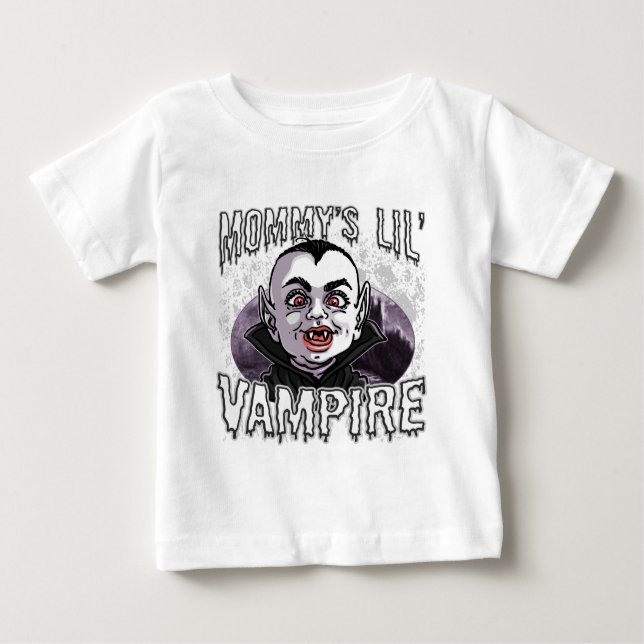 Mummy's Little Vampire Baby T-Shirt (Front)