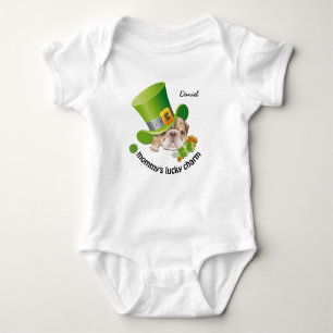 Mummy's Lucky Charm.  Baby Bodysuit