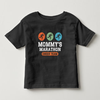 Mummy's Marathon Cheer Team Toddler T-Shirt