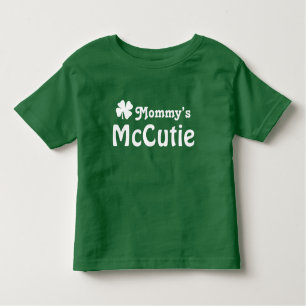 Mummy's McCutie Green St. Patrick's Day Toddler T-Shirt