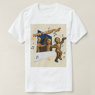 Mummy's Night Out Dancing Cartoon Fun T-Shirt