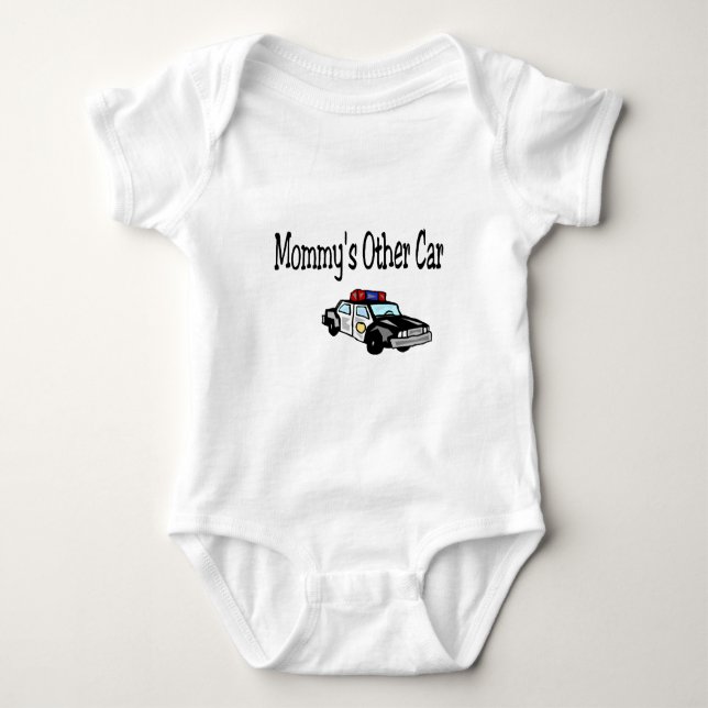 Mummy's Other Car Baby Bodysuit (Front)