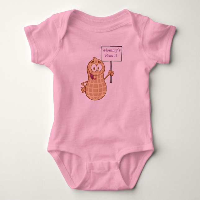 Mummy's Peanut Baby Bodysuit (Front)