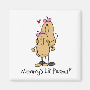 Mummy's Peanut T-shirts and Gifts Magnet