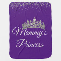 Mummy's Princess Purple  Silver Crown Gift