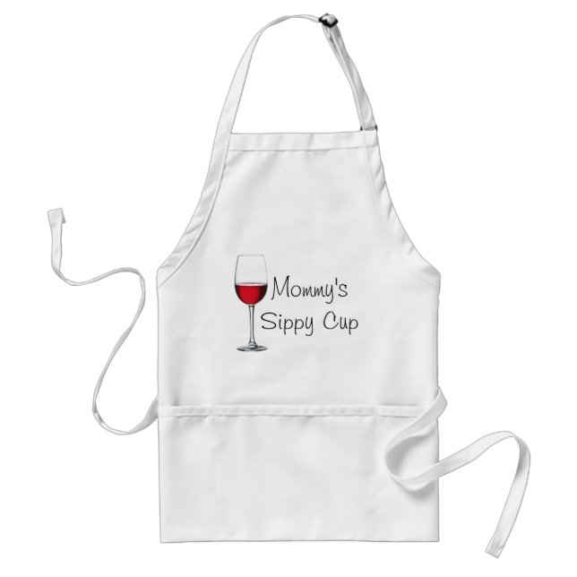 Mummy's Sippy Cup Apron (Front)