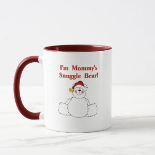 Mummy's Snuggle Bear T-shirts and Gifts Mug