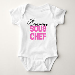 mummy's Sous Chef Future Cooking Assistant Baby Bodysuit