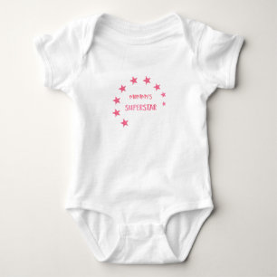 Mummy's Superstar Baby Bodysuit