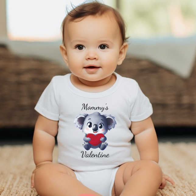 Mummy's Valentine Koala Baby Bodysuit (Creator Uploaded)