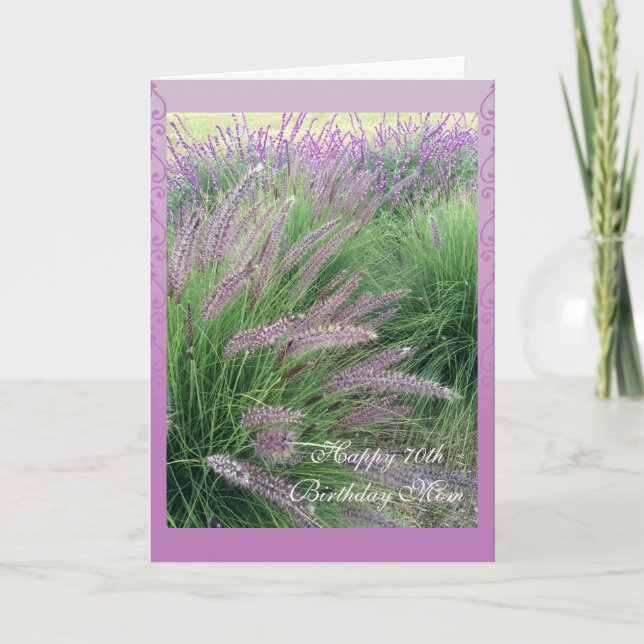 Mum's 70th birthday card (Front)