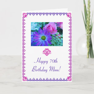 Mum's 70th Birthday Card