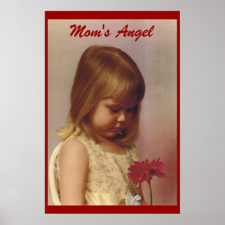 mum's angel poster