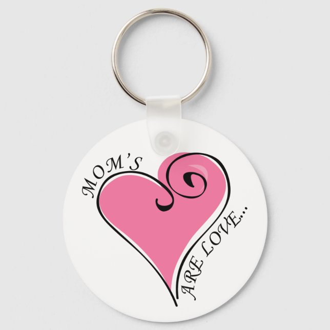 Mum's Are Love Keychain (Front)