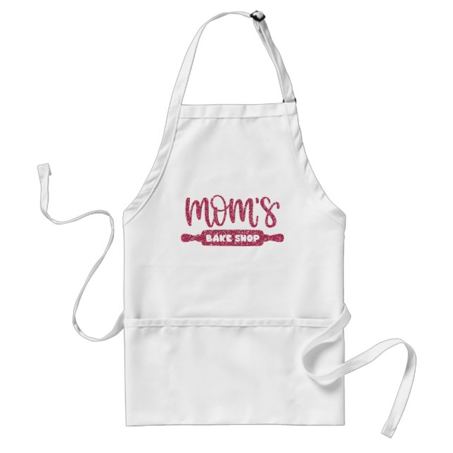 Mum's Bake Shop Baking Apron (Front)