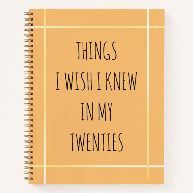 Mum's Birthday Cute Funny Modern Minimalist Notebook (Front)