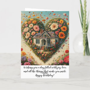Mum's Birthday Thank You Card