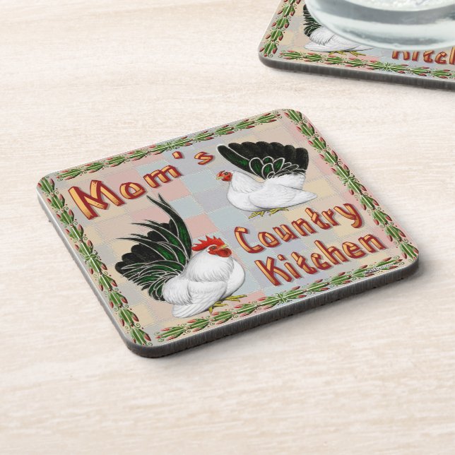 Mum's Country Kitchen Coaster (Left Side)