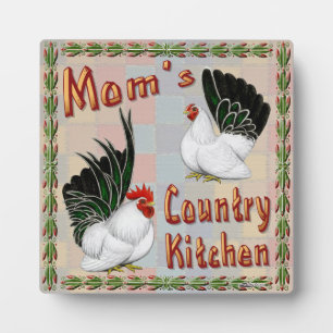 Mum's Country Kitchen Plaque