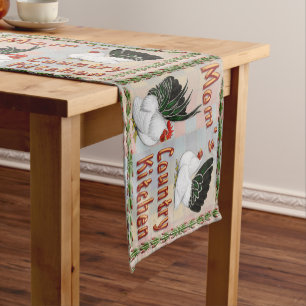 Mum's Country Kitchen Short Table Runner