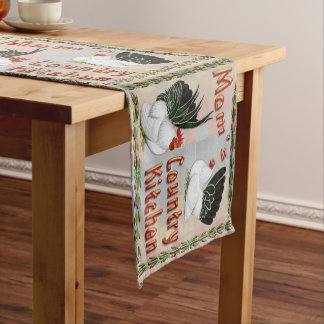 Mum's Country Kitchen Short Table Runner