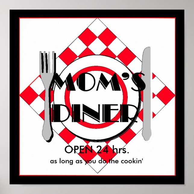 Mum's Diner . Poster (Front)