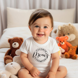 Mum's Favourite Champion Baby Bodysuit