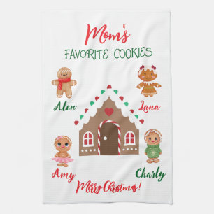 Mum's favourite Cookies Tea Towel