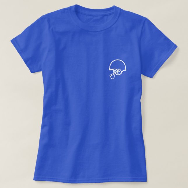 Mum's Favourite Football Player Dark Shirt Y (Design Front)