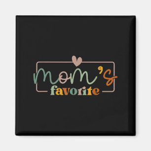 Mum's favourite funny saying mother's day magnet