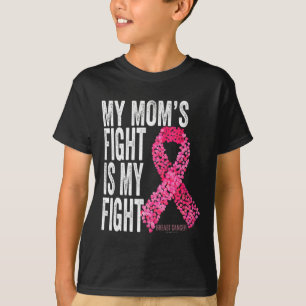 Mum's Fight Is My Fight Breast Cancer Awareness Gi T-Shirt