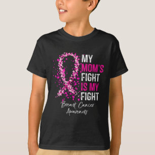 Mum's Fight Is My Fight Breast Cancer Awareness Gi T-Shirt