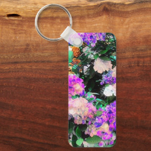 Mum's Flower Garden Key Ring