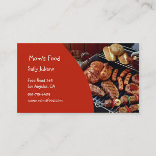 Mum's Food Business Cards