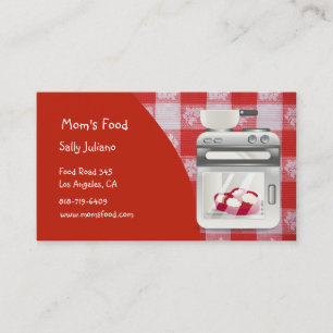 Mum's Food Calling Card