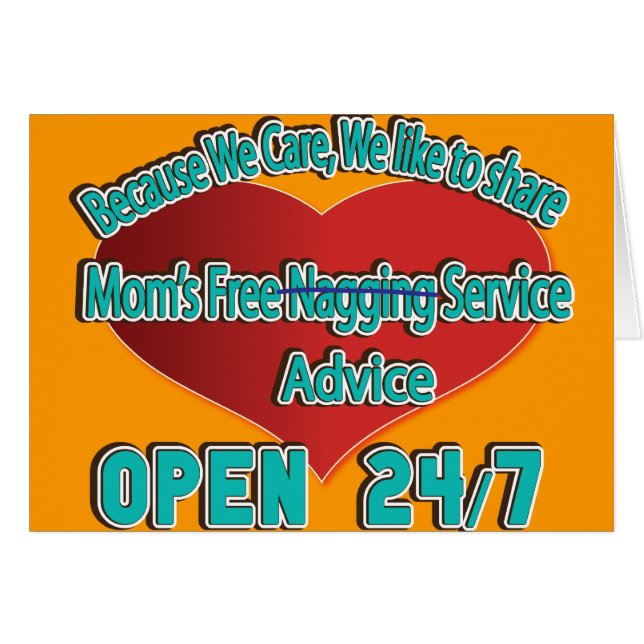 Mum's Free Advice (Front Horizontal)