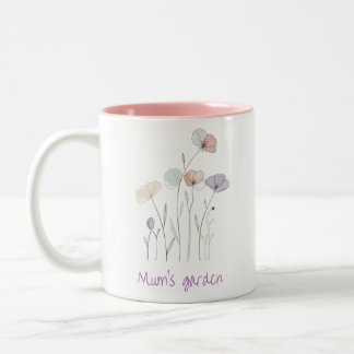 Mum's garden mug