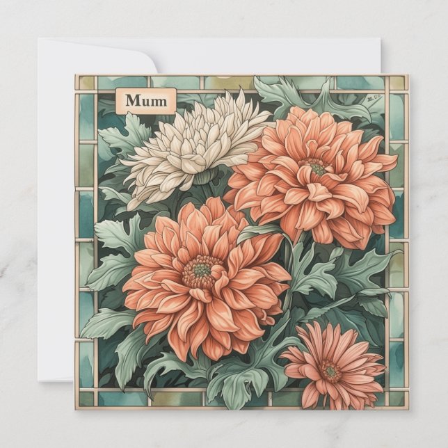 Mum's Grace: Special Messages Holiday Card (Front)